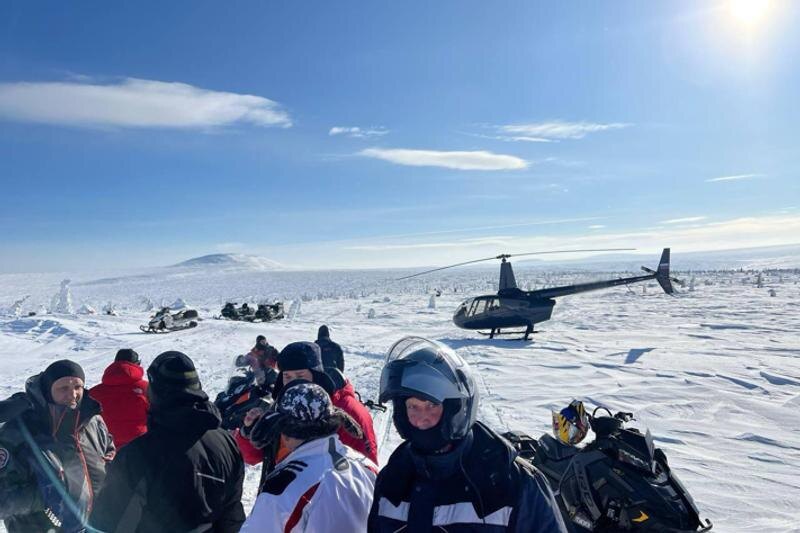    МЧС Пермского края. На месте обнаружения туристов