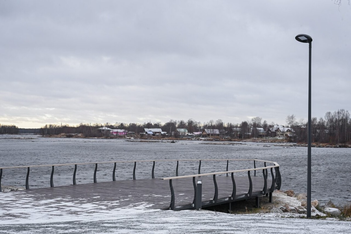    Набережная Беломорска. Фото: «Республика» / Оксана Кудряшова