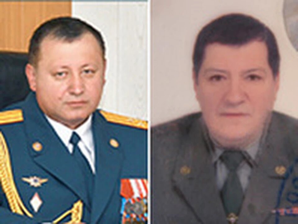 Иншаков (слева) и Аралов (справа)