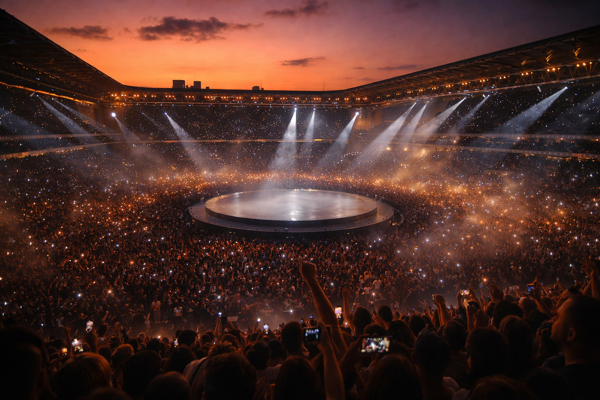 Концерт YE (Kanye West) в Стамбуле