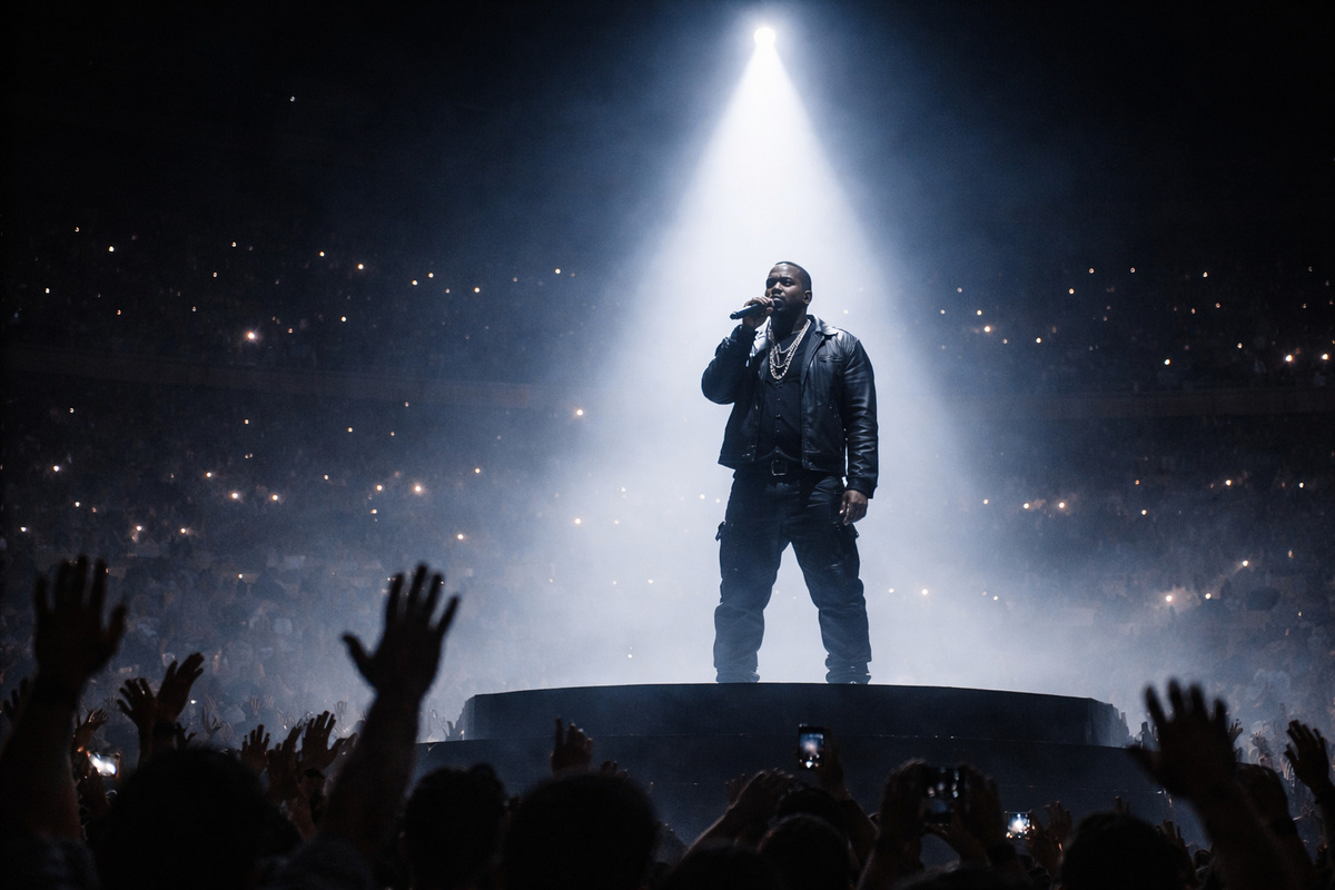 Концерт Kanye West