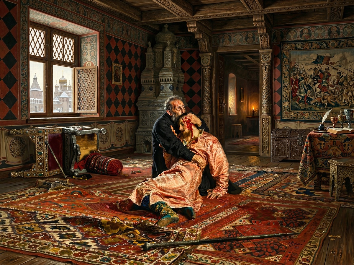 Иван Грозный и сын его Иван