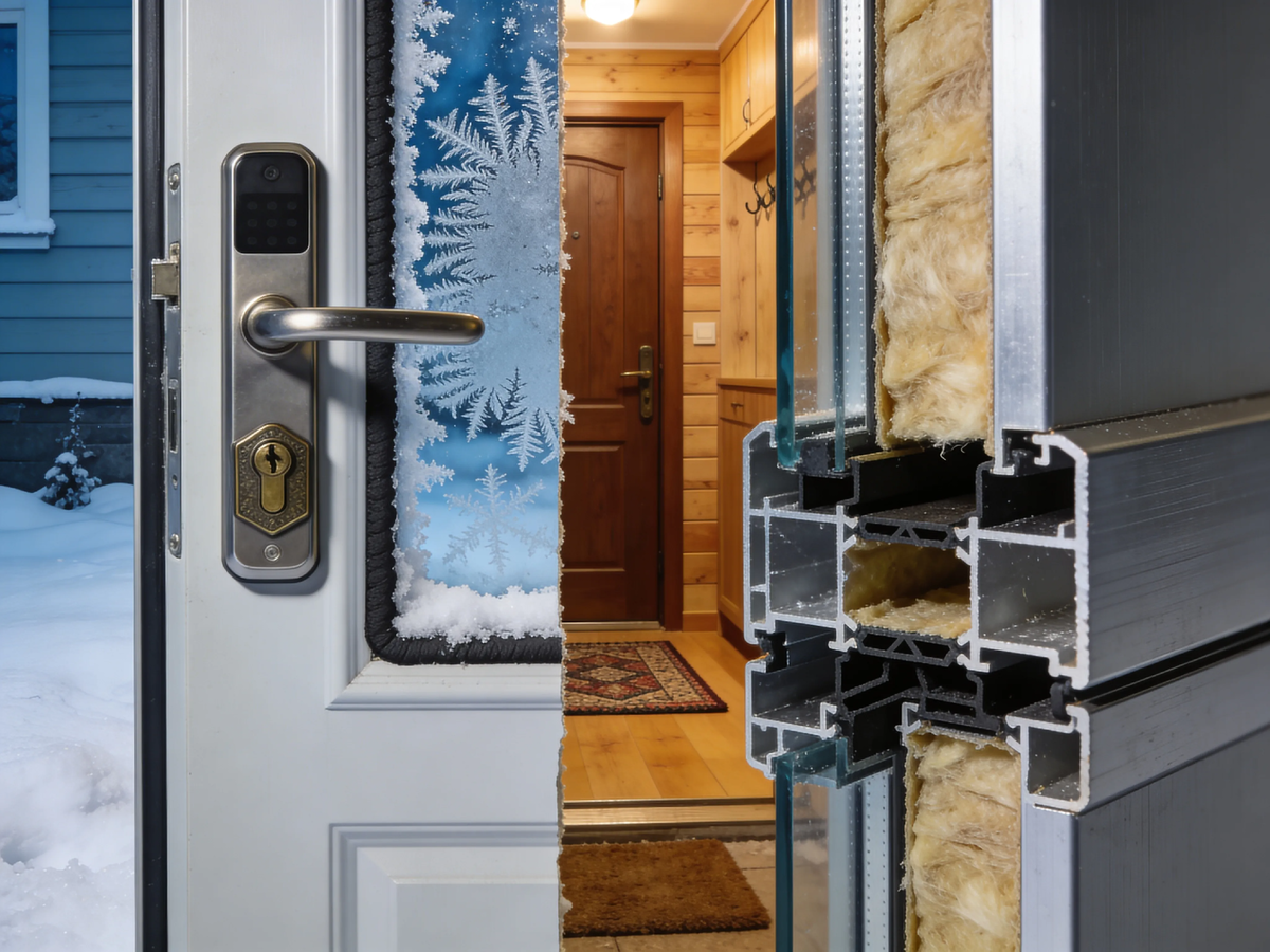 За этой дверью — тепло и безопасность. А снаружи — мороз и попытки взлома. В новой статье разбираю, из чего сделана правильная входная дверь, как её монтировать по ГОСТу и на каких 15 пунктах ловятся недобросовестные установщики. Чтобы спали спокойно.