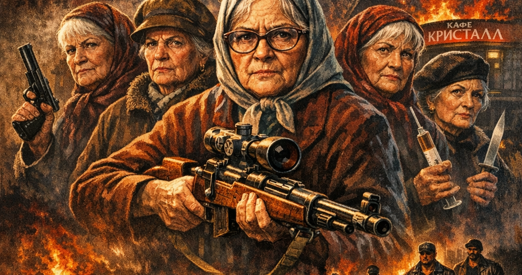 Бывшая снайперша с фронтовыми подругами устроили суд над бандитами, которые расправились с её сыном (часть 1)