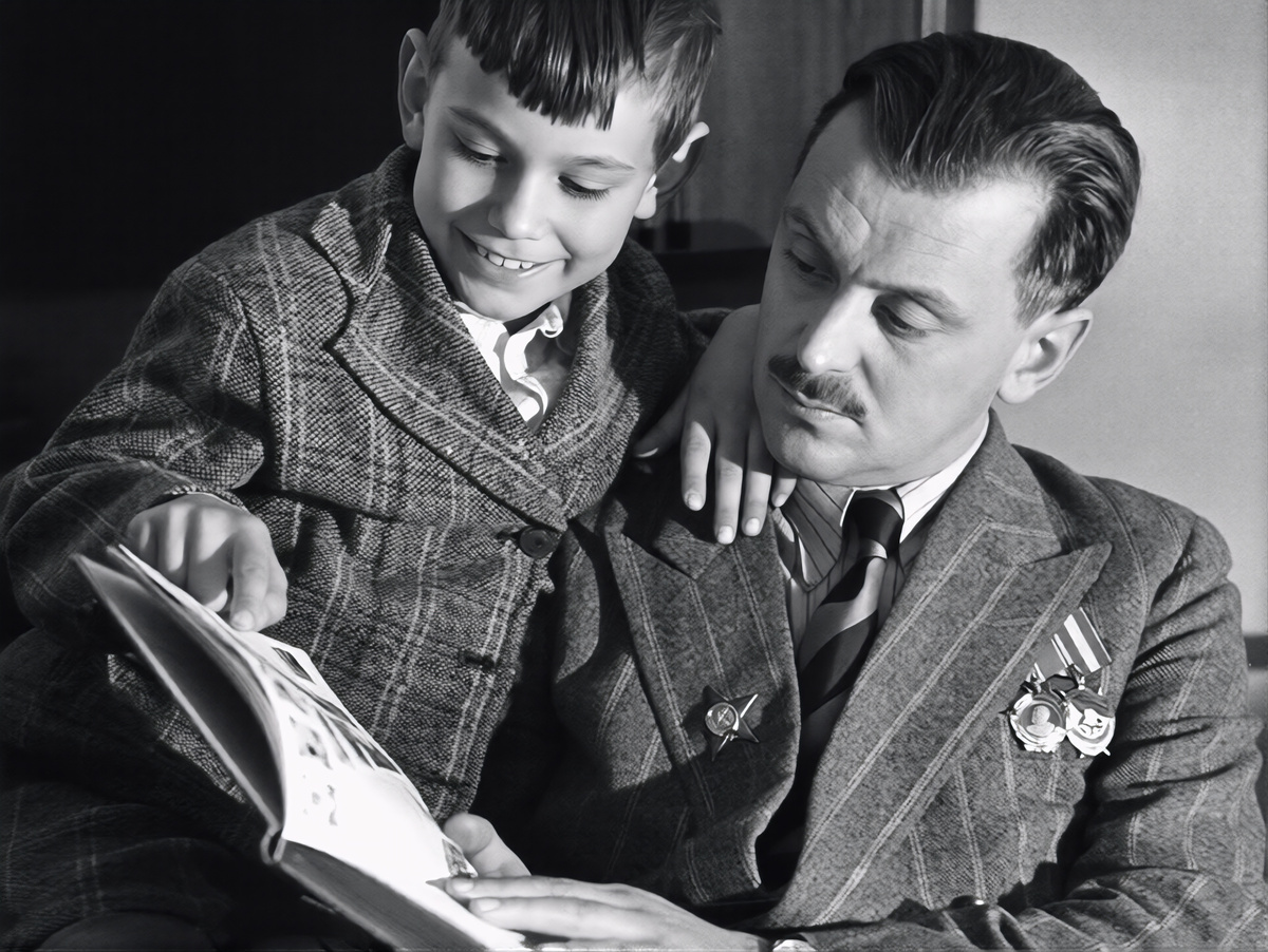 Андрей Кончаловский и Сергей Михалков