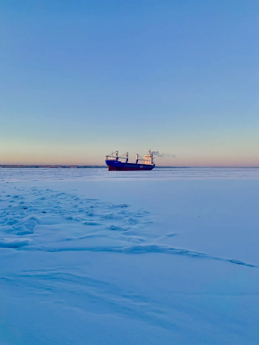 Вид на Северную Двину. 
