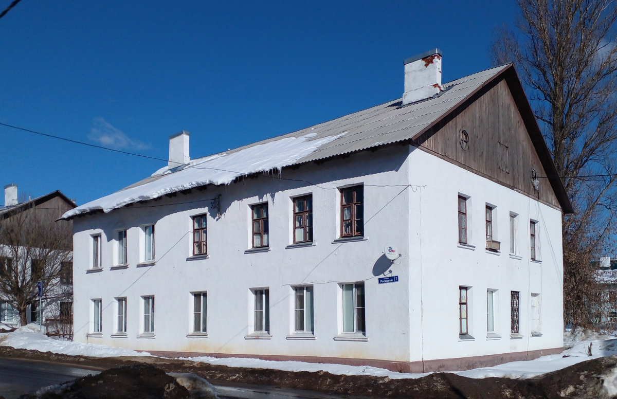 Рис. 2. Электросталь, улица Расковой, 7 (1948)