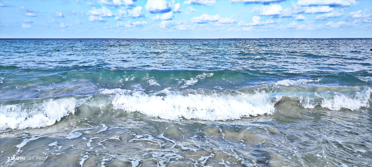 Море 8-25 часов утра.