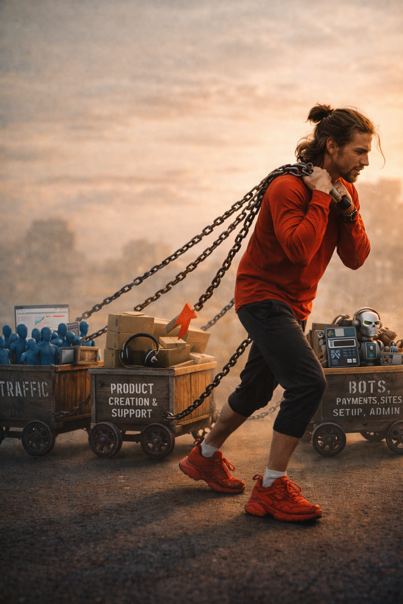 Хочешь всё сам? Тогда не жалуйся на результат.