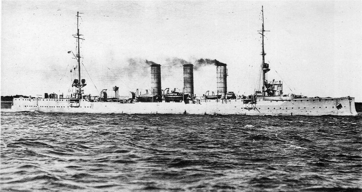 Легкий крейсер «Кёльн» кайзеровского флота