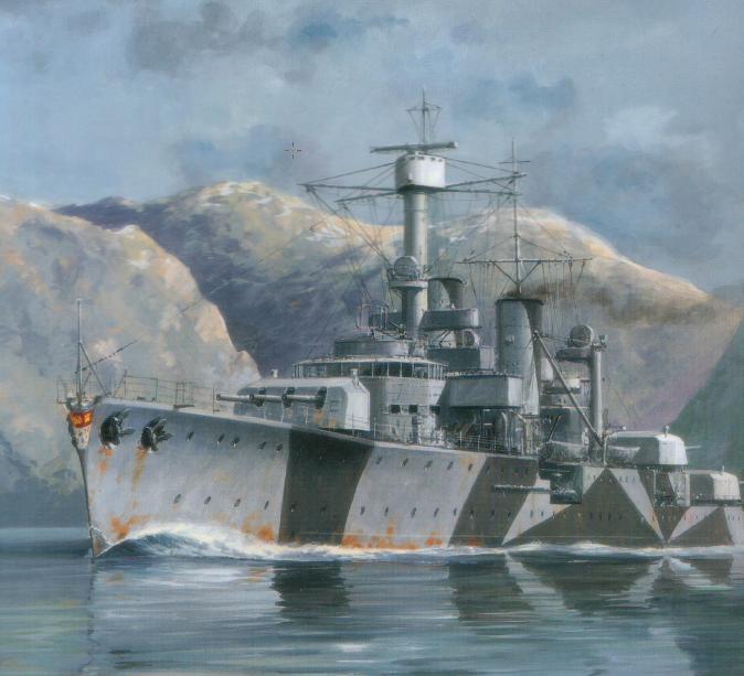 Легкий крейсер "Кёльн", Норвегия, 1943 год