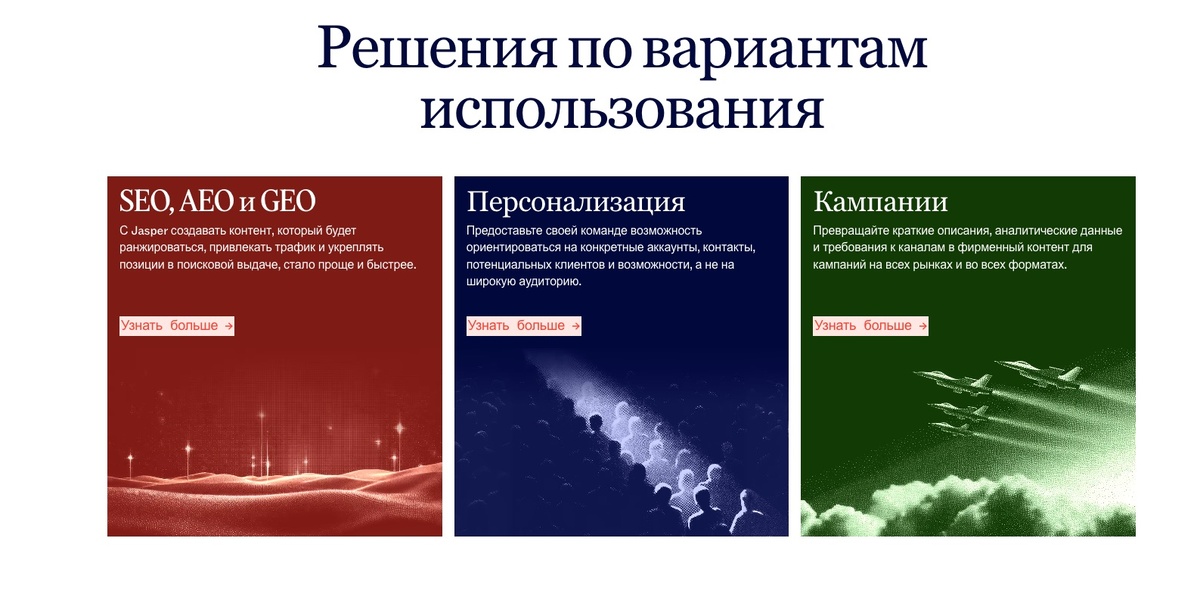 Варианты использования сервиса.