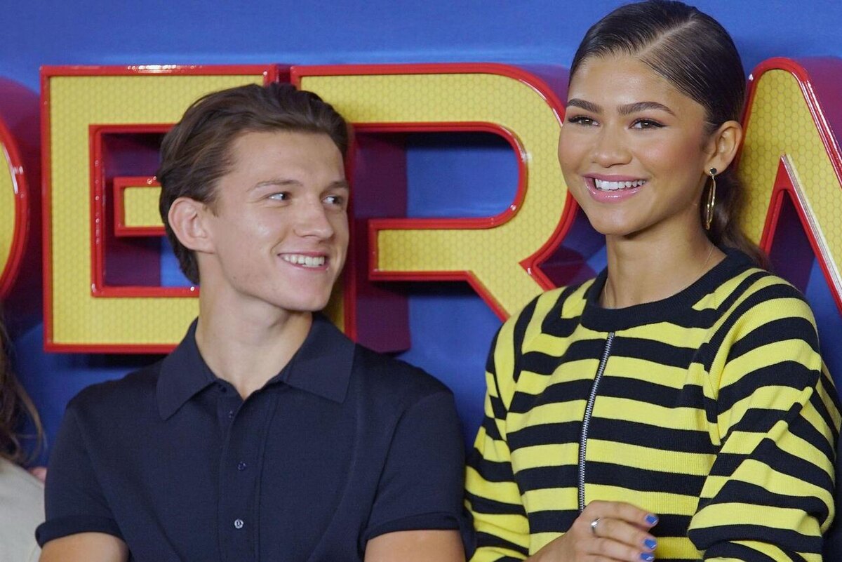    Зендая с Томом Холандом LEGION-MEDIA