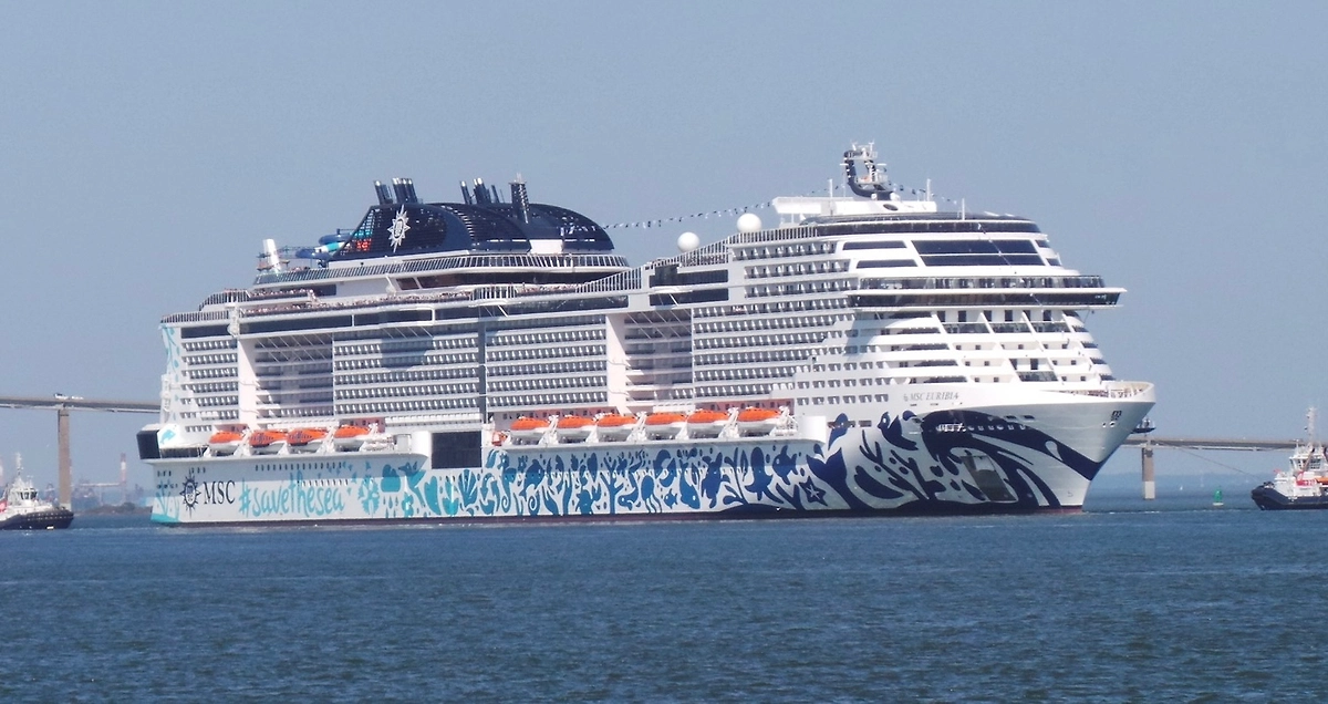 Круизный лайнер MSC Euribia