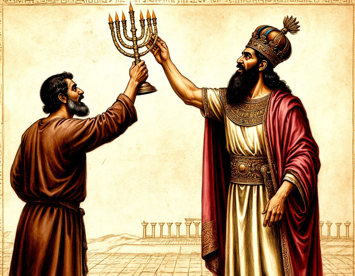 Персидский царь сохранил и вернул евреям их святыни