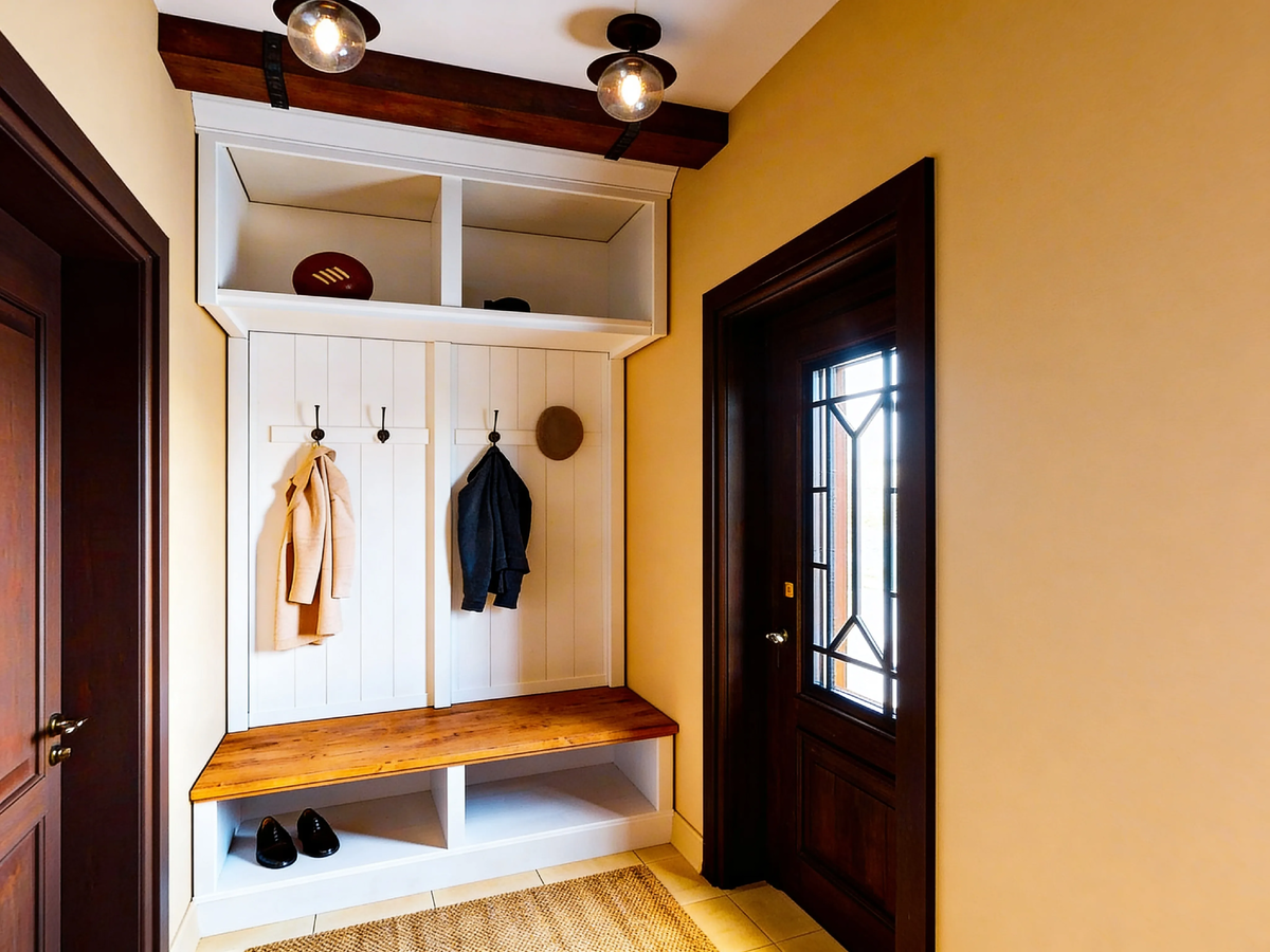 Правильный тамбур: две двери, метр расстояния и ни капли конденсата. Никакого инея, сквозняков и замёрзших замков. В новой статье разбираю 8 ошибок установки тамбурной двери, которые превратят ваш дом в продуваемый сарай — и как их избежать.