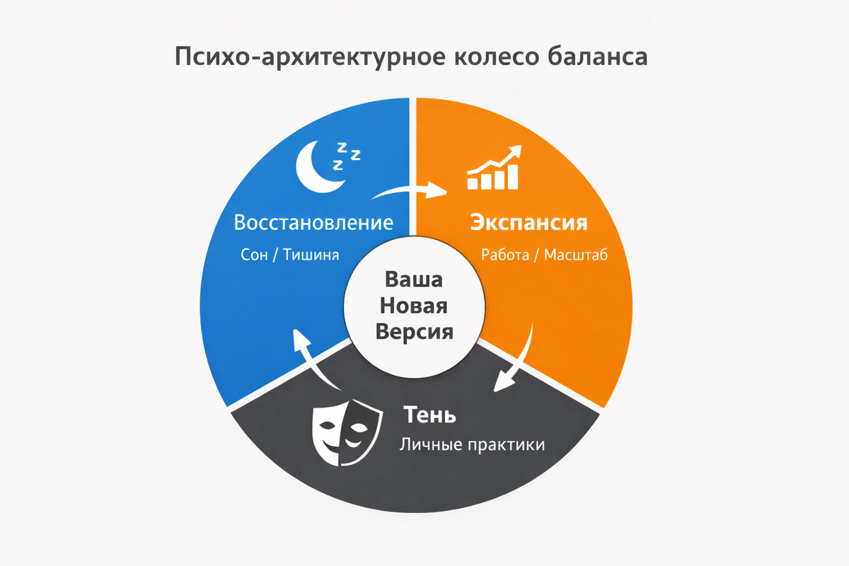 Когда в жизни меняется фокус — пространство должно меняться вместе с вами