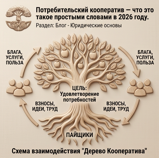 Потребительский кооператив в 2026 году простыми словами.
