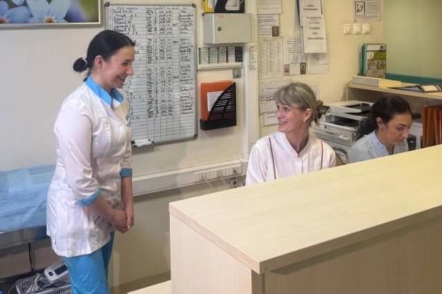    Фото: Жизнь медсестёр почти не изменилась после случившегося. spb.aif.ru/ Арина Кулешова