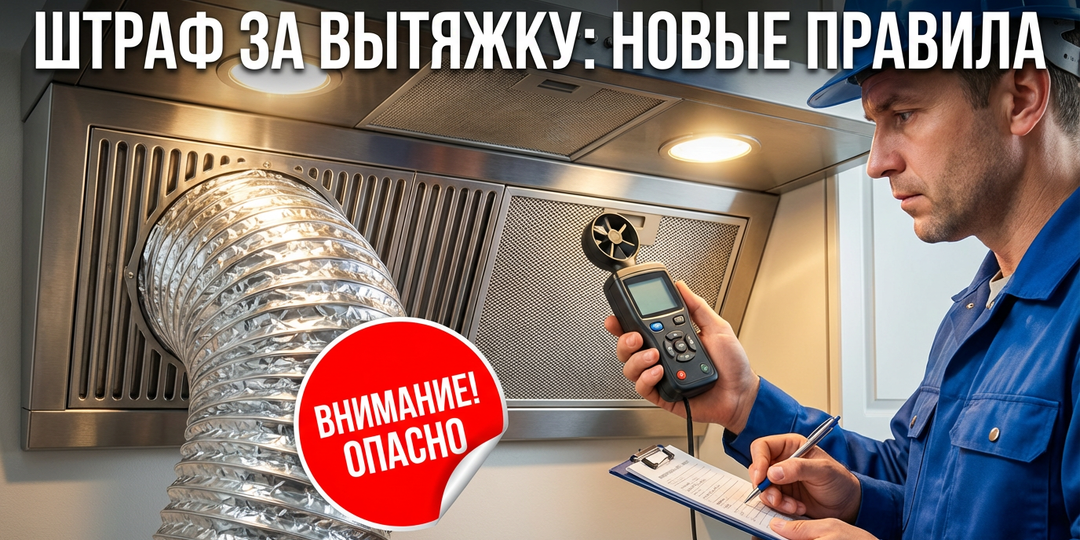 С 1 марта проверка газа по-новому: за какой тип вытяжки в квартире теперь грозит штраф и полное отключение