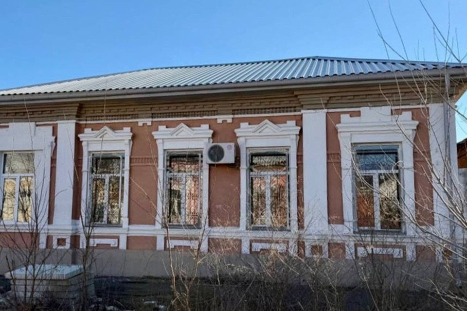    Строители Липецкой области восстановили дом на улице Пушкина в Мариуполе. Фото: РКС-НР