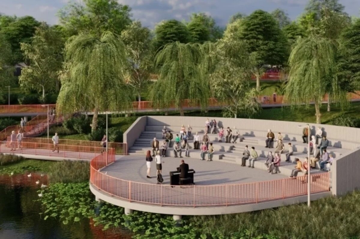    Набережную в Анне Воронежской области благоустроят за 100 млн рублей