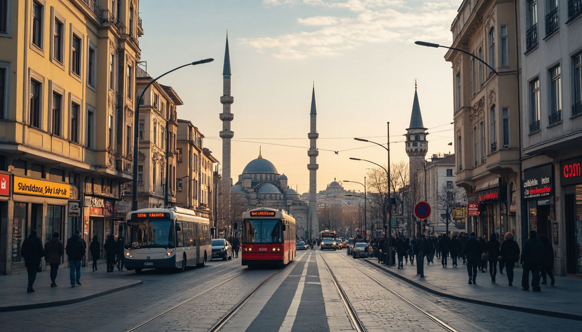 Все способы добраться от площади Султанахмет до улицы Истикляль