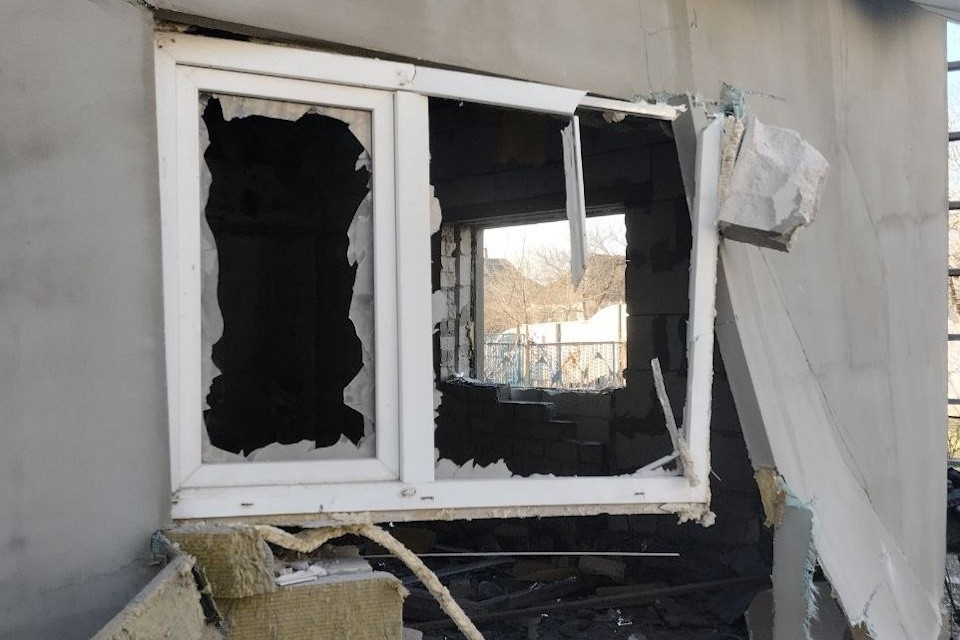    ВСУ наносят удары по мирным домам Фото: ТГ-канал Владимира Сальдо