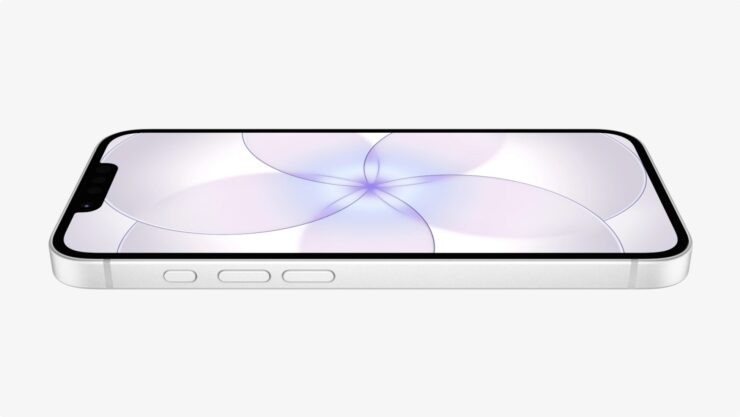    Телефон новый, а экран — как в iPhone 13. Изображение: Apple