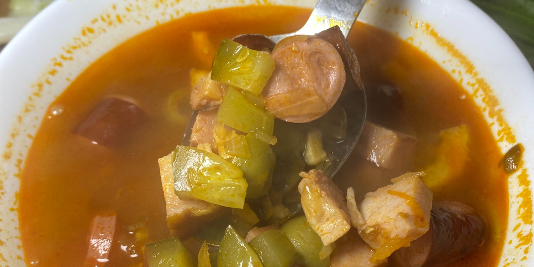 «Дымная симфония вкуса: Солянка с копчёностями»