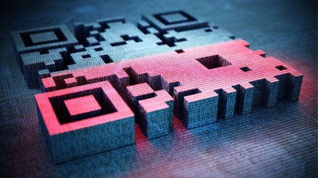 QR-код невидимый для человеческого глаза