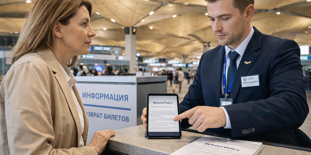 Как вернуть деньги за невозвратный билет при задержке самолета?