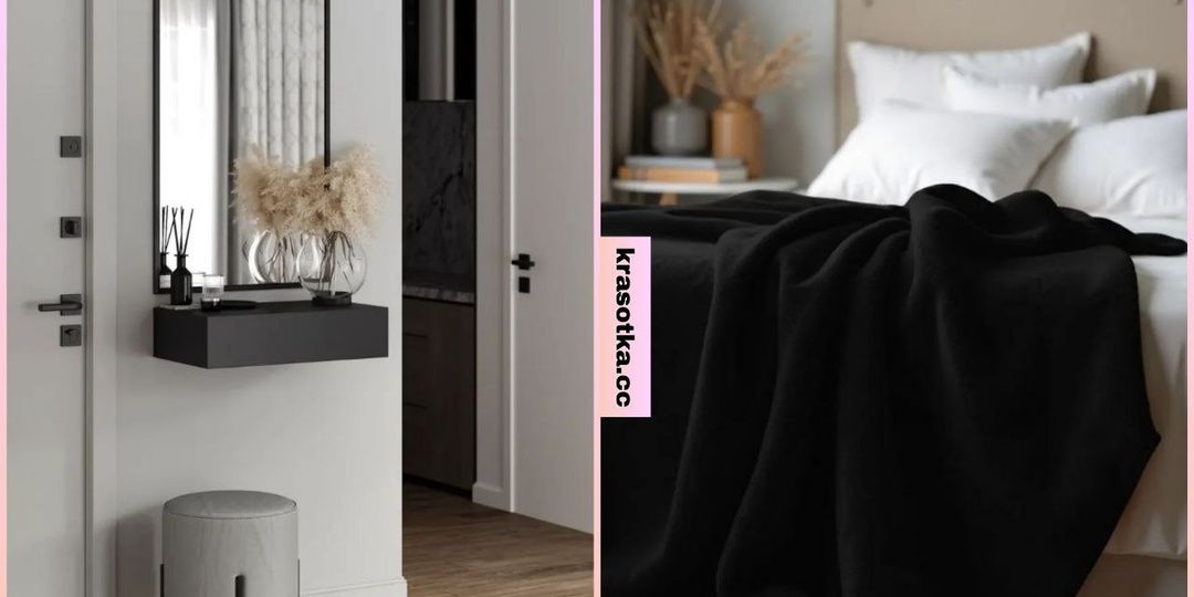 Черный в интерьере всегда в тренде: 9 шикарных товаров с Wildberries