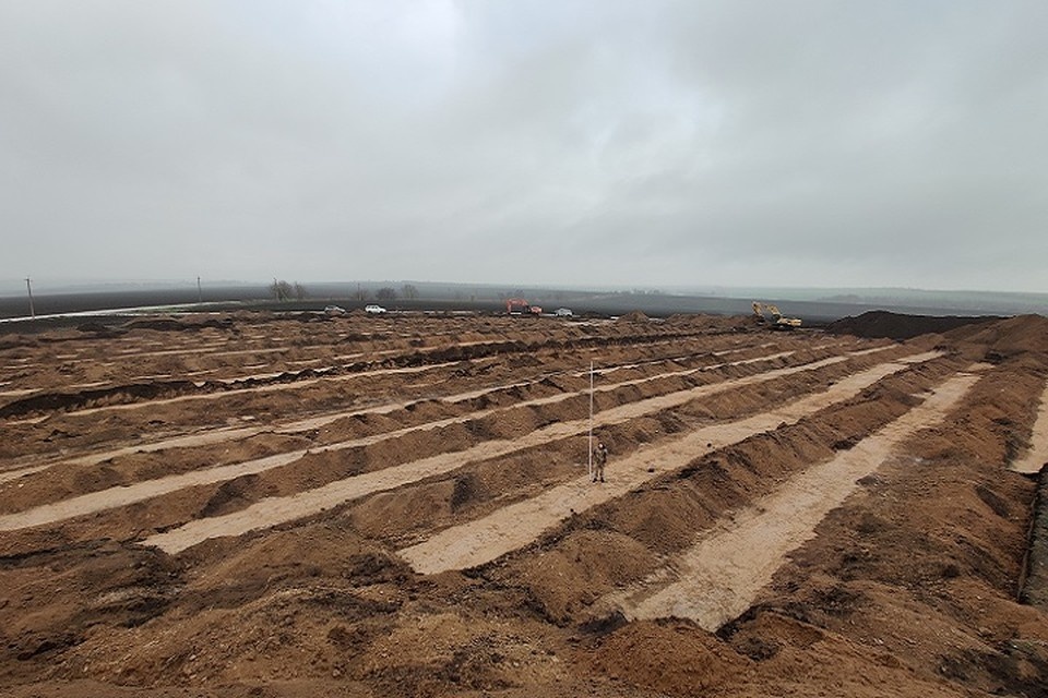    При строительстве обхода Мариуполя нашли артефакты раннего бронзового века. Фото: «Росавтодор»