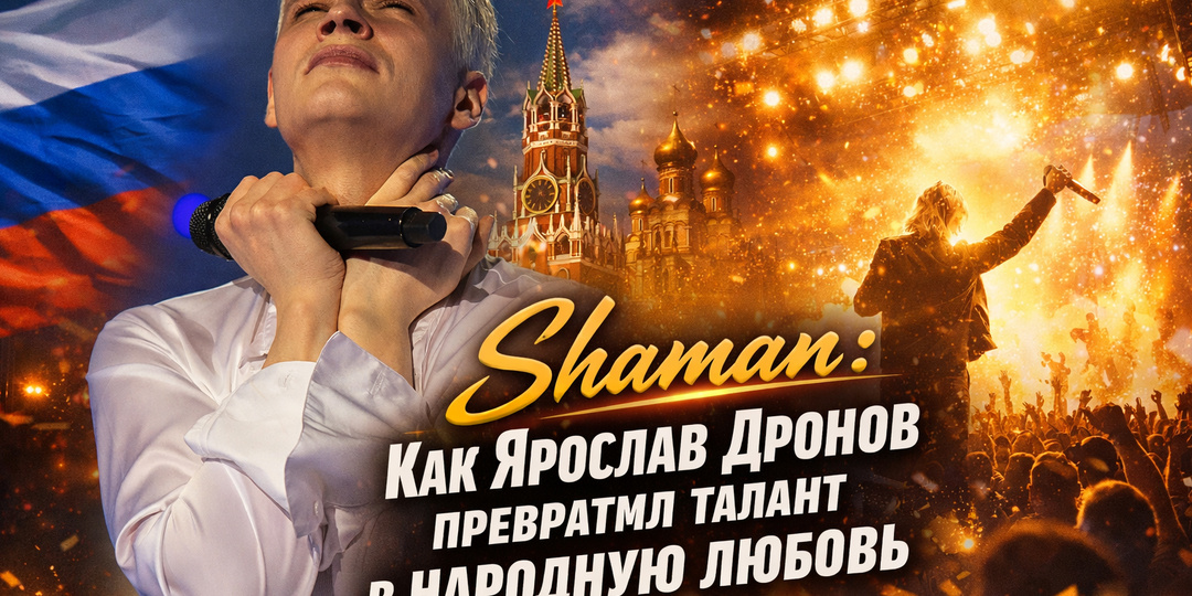 Shaman: как Ярослав Дронов превратил талант в народную любовь — история успеха, которая вдохновляет действовать