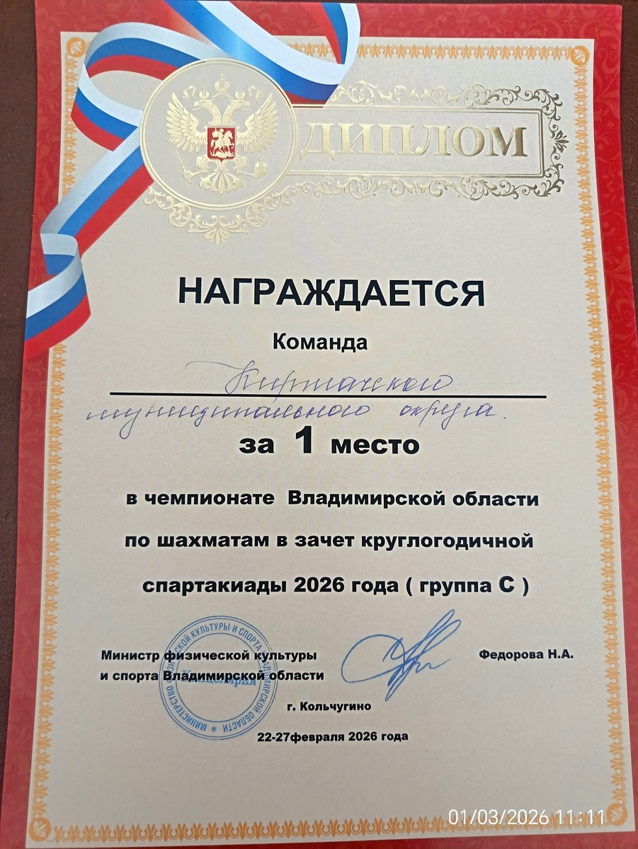 Поздравляем чемпионов!