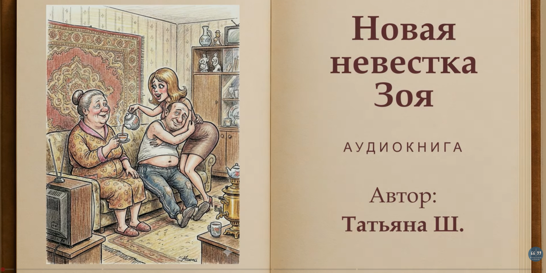 Новая невестка Зоя (аудиорассказ 14 мин)