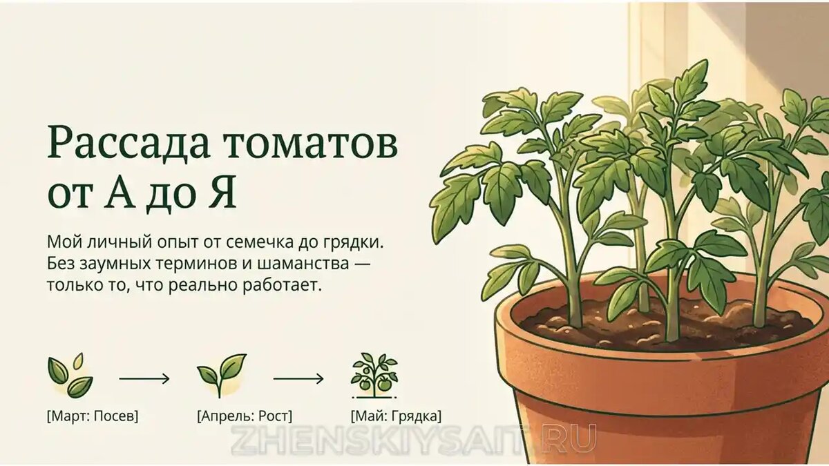 Рассада томатов от А до Я