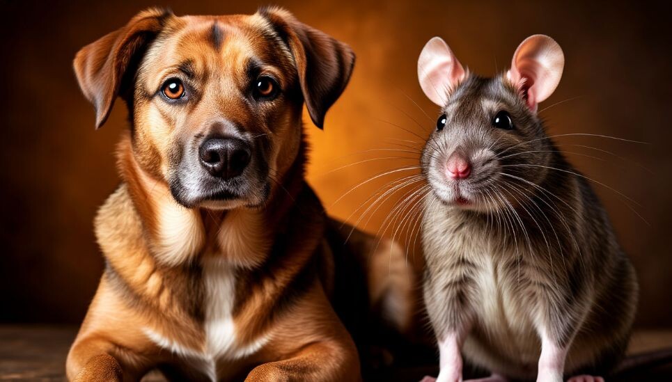 Почтальон и крыса. Лучшие друзья двора.