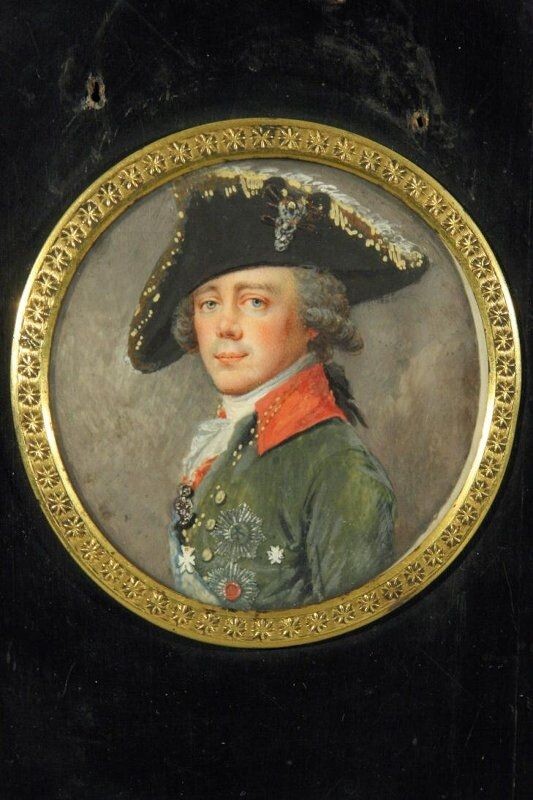 Император Павел I. Художник Августин Христиан Ритт, 1797 г.