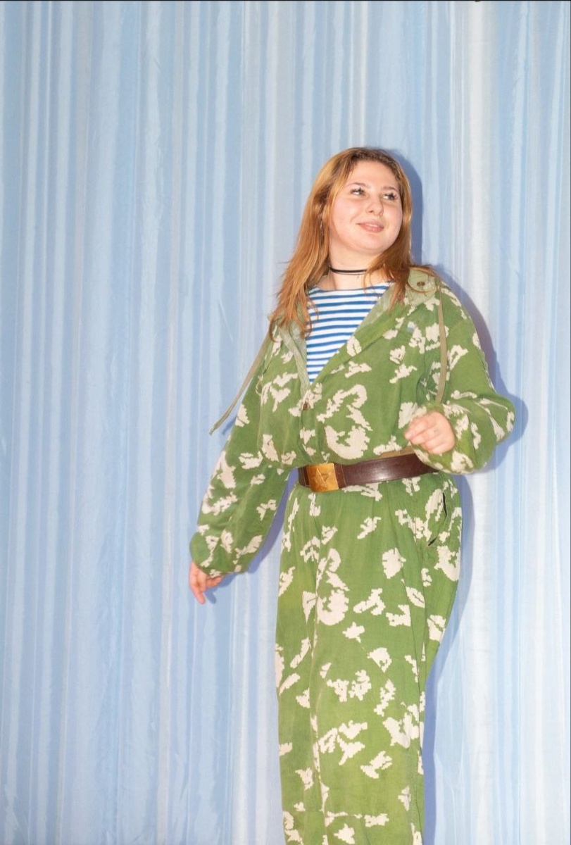 Екатерина Лесникова на сцене ДК города Тетюши в Татарстане.