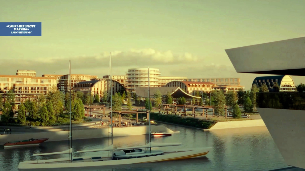 Автор фото: пресс-служба администрации Петербурга. Проект курорта "Санкт-Петербург Марина" в Горской
