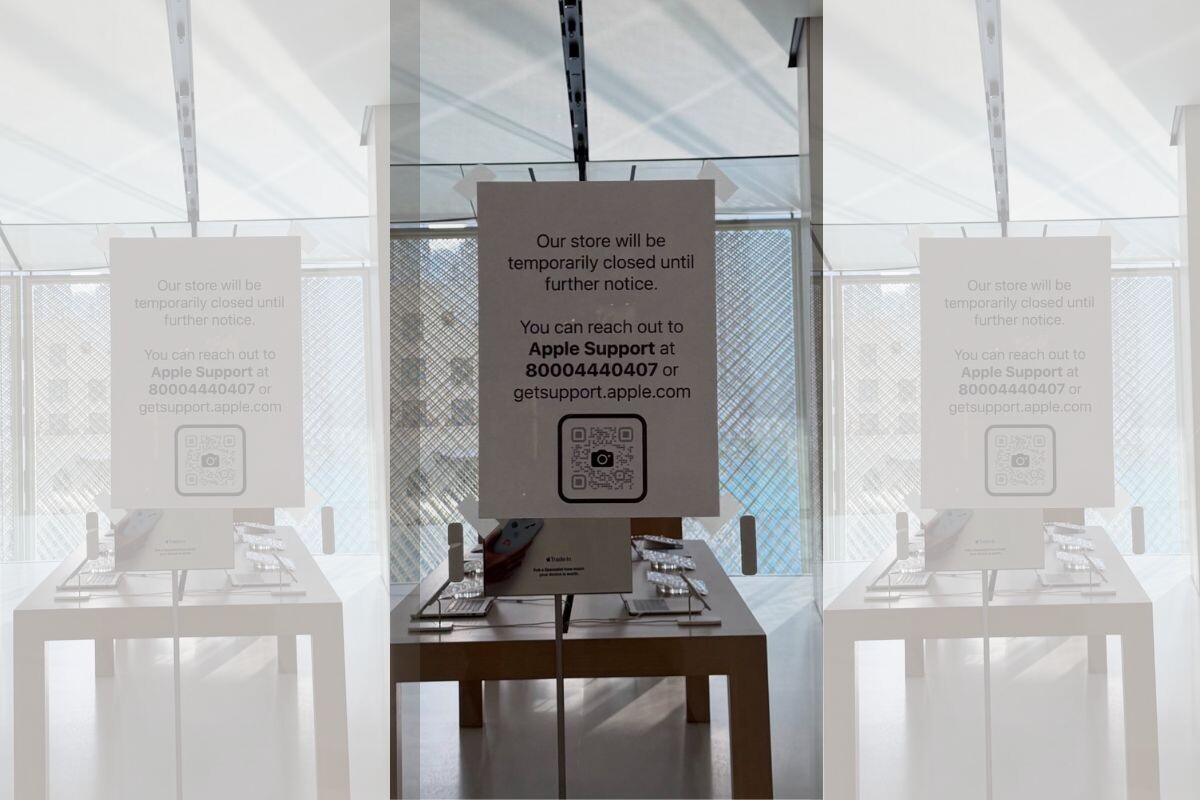    Магазины Apple в Дубае тоже закрыты. Фото: theapplepost.com