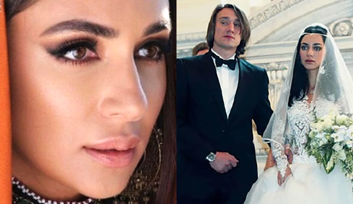 на фото слева Зара, справа Зара с мужем