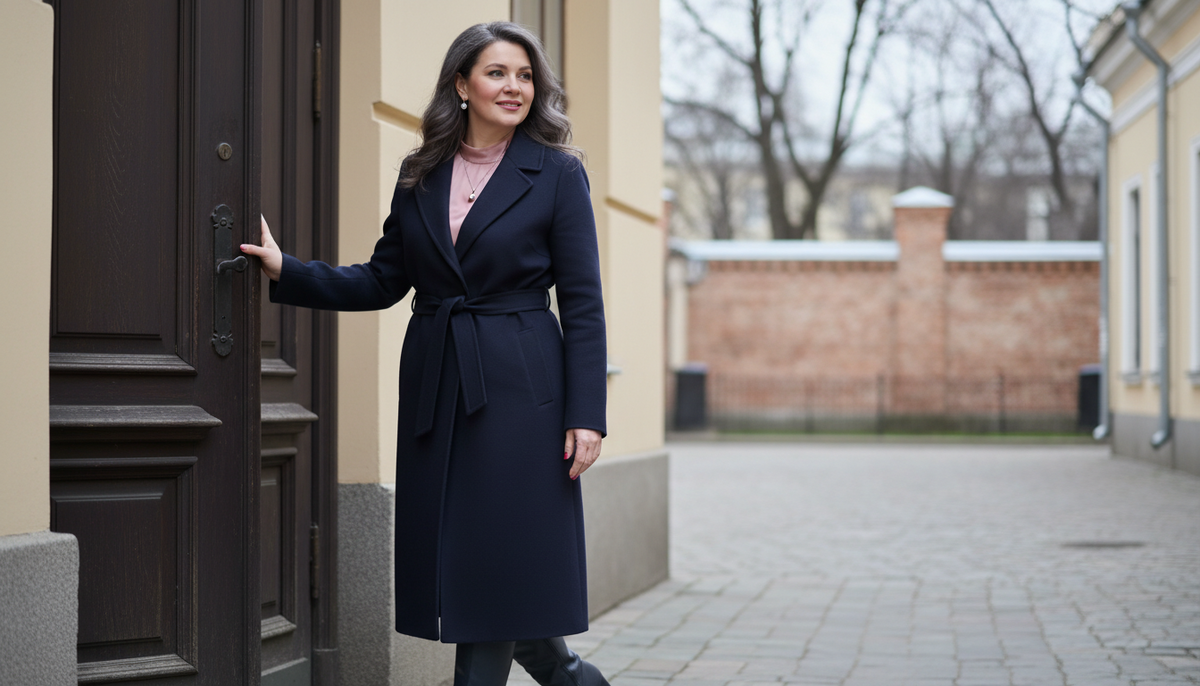 Тёмное вниз, мягкое к лицу - и пропорции встают на место 