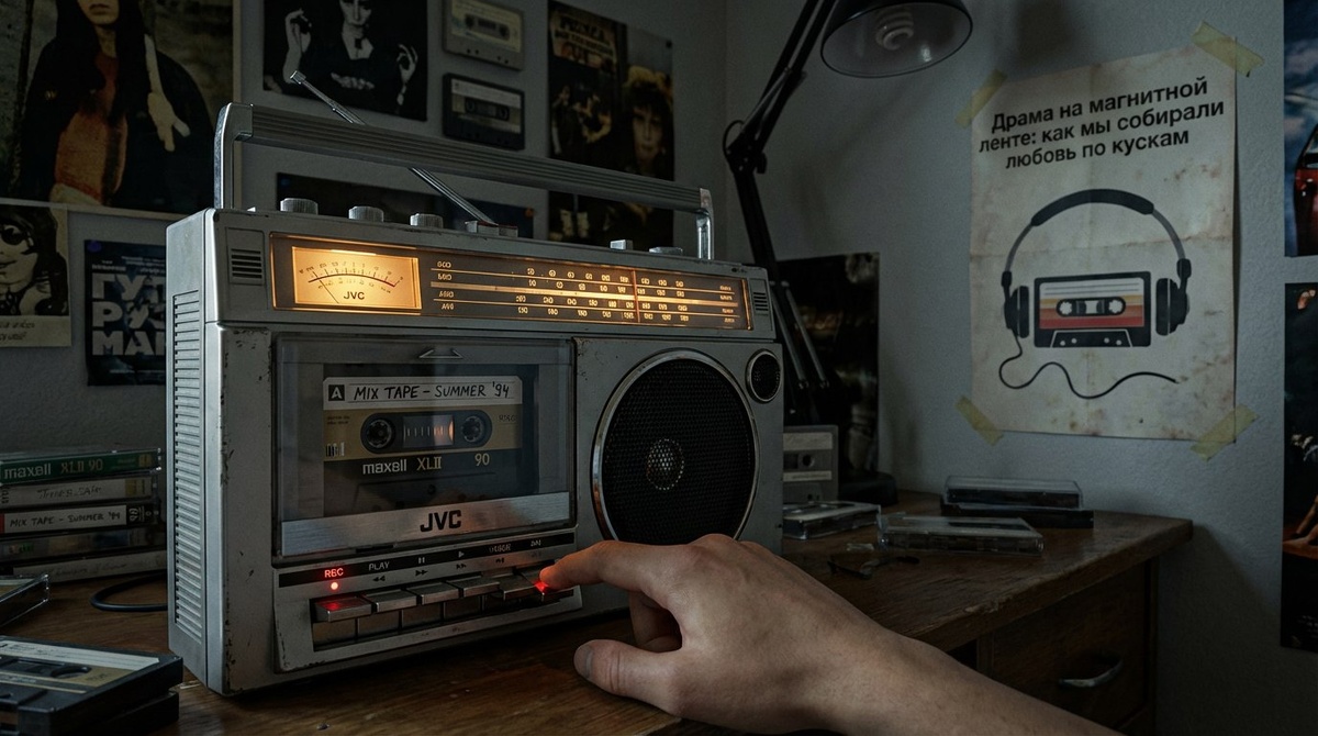 Психология создания микстейпа на аудиокассете.
