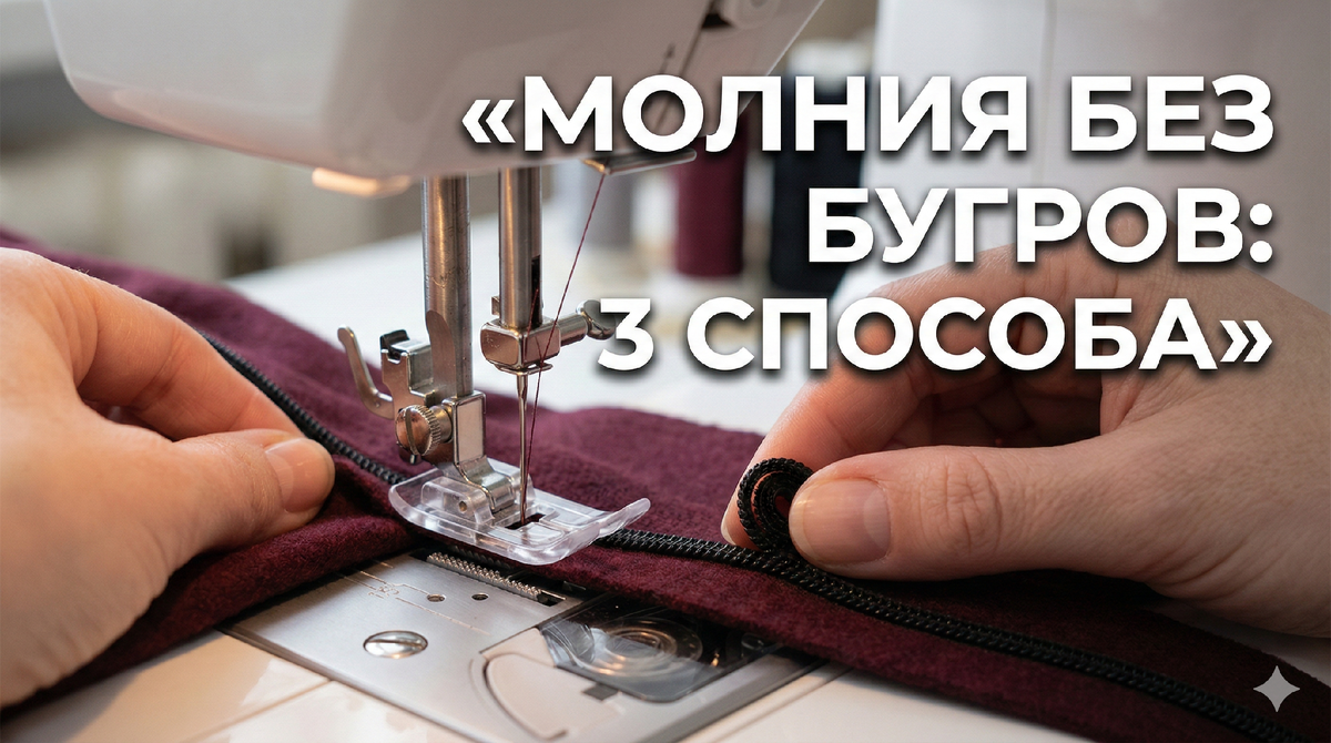 аша молния идет «волной» или видна с лица? Разбираем три проверенных метода втачивания потайной молнии, которые обеспечат профессиональный результат даже на капризных тканях