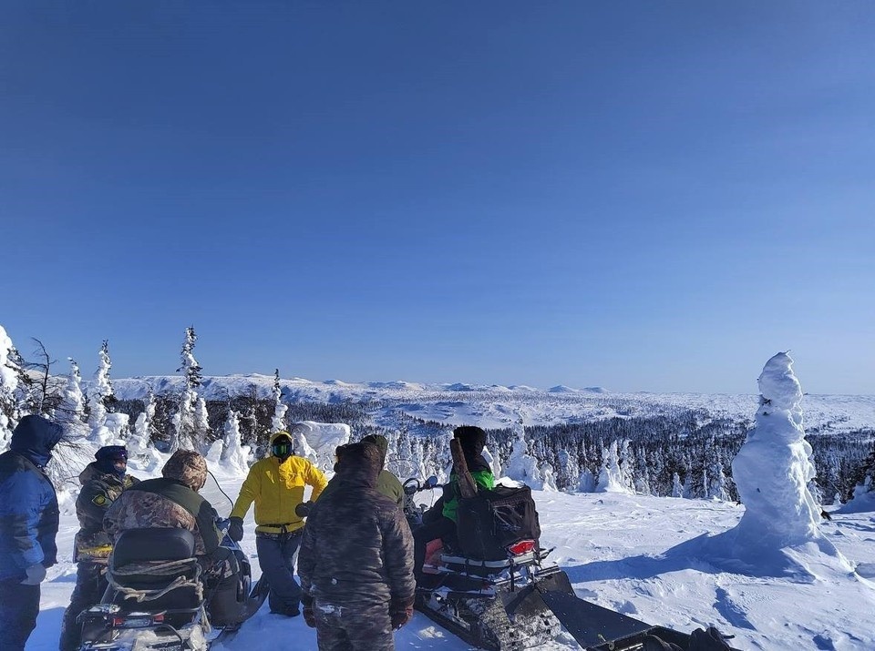    Первое время туристов искали практически вслепую. Фото: предоставлено участником поисков в Красновишерске
