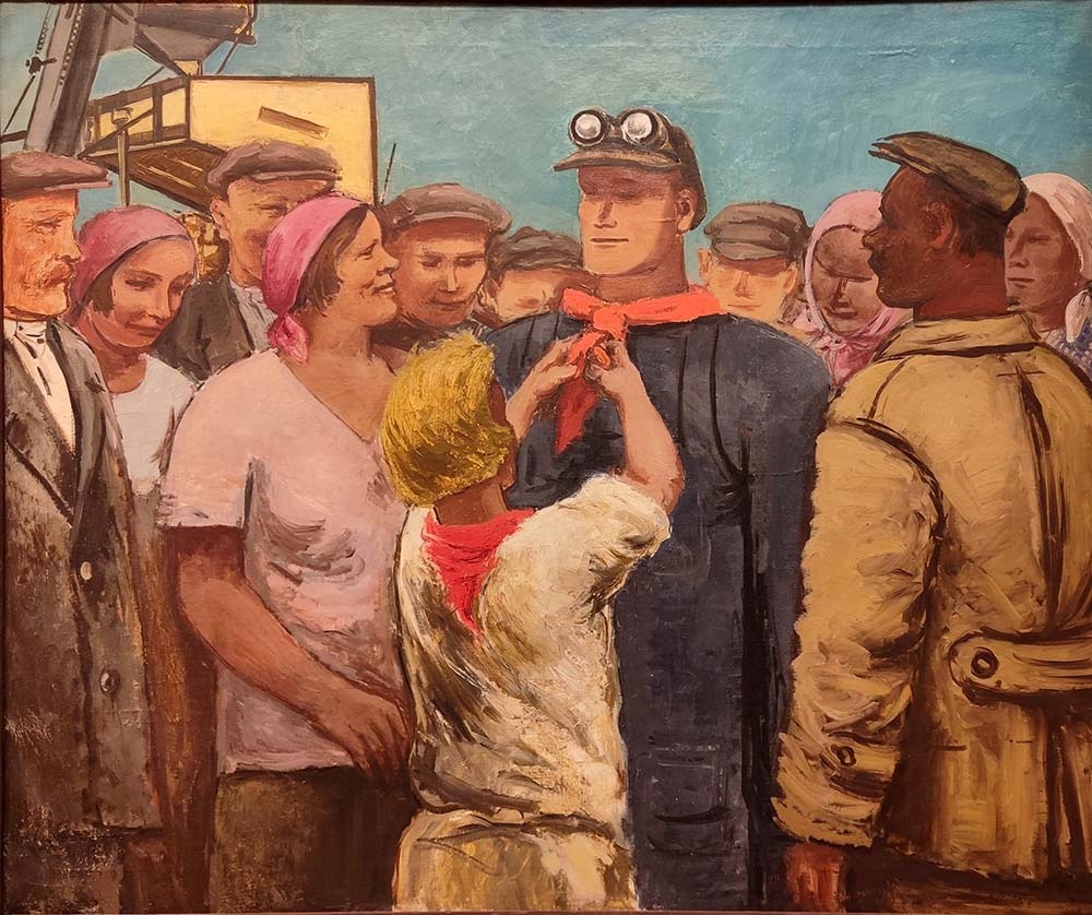 С.Я. Адливанкин. Ударник. 1930 г. / Пролистайте галерею кликом справа