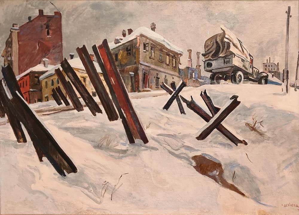 А.А. Дейнека. Окраины Москвы, 1941 г.